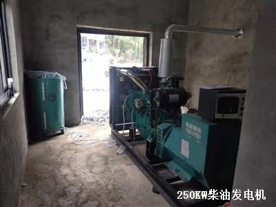 乾能(néng)發電機 調試